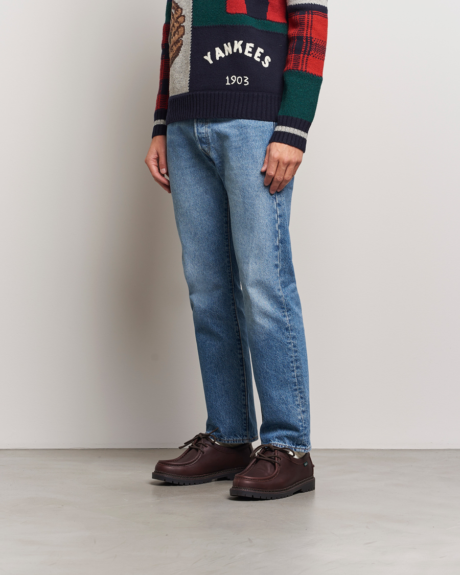 Polo Ralph Lauren Apron Classic Casual Derby Dark Brown Calf at