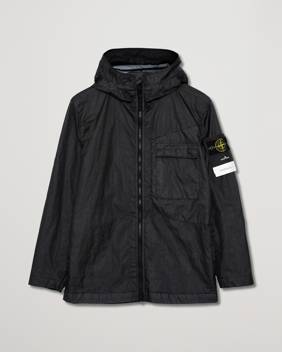 Stone Island Membrana 3L TC Jacket Black S at CareOfCarl.com