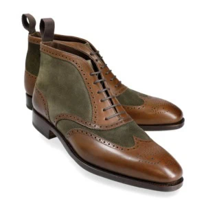 ウィングチップブーツ