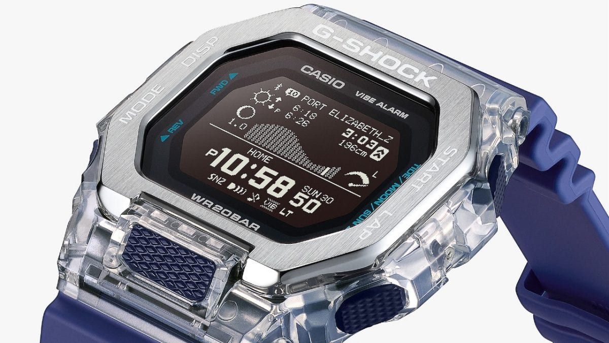 GBX-100S-1 | G-SHOCK G-LIDE Silver | CASIO CANADA