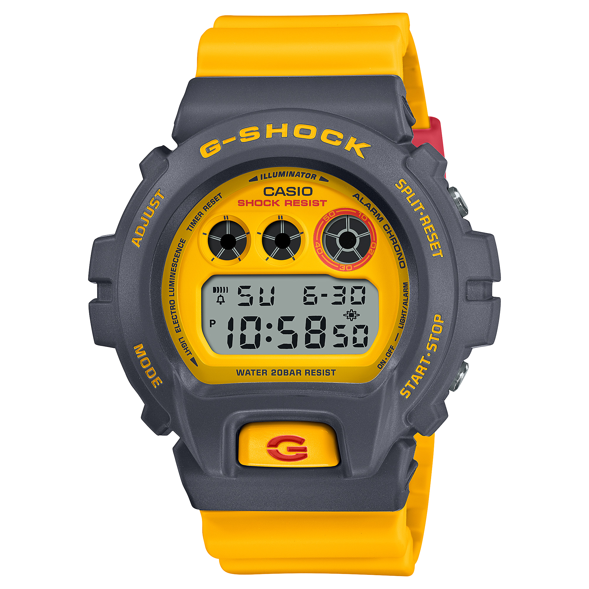 DW6900Y-9 | G-SHOCK DIGITAL Gray | CASIO