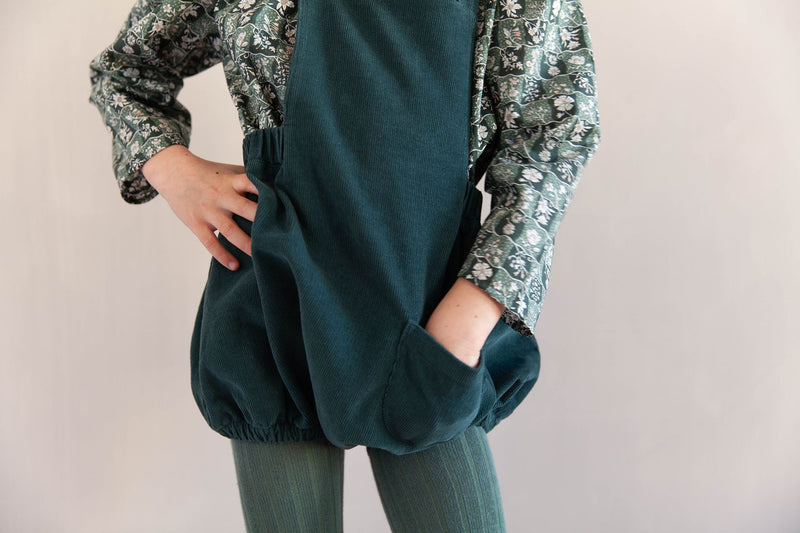 Soor Ploom Oona Romper - Evergreen – Casp Baby Mommy & Me Boutique