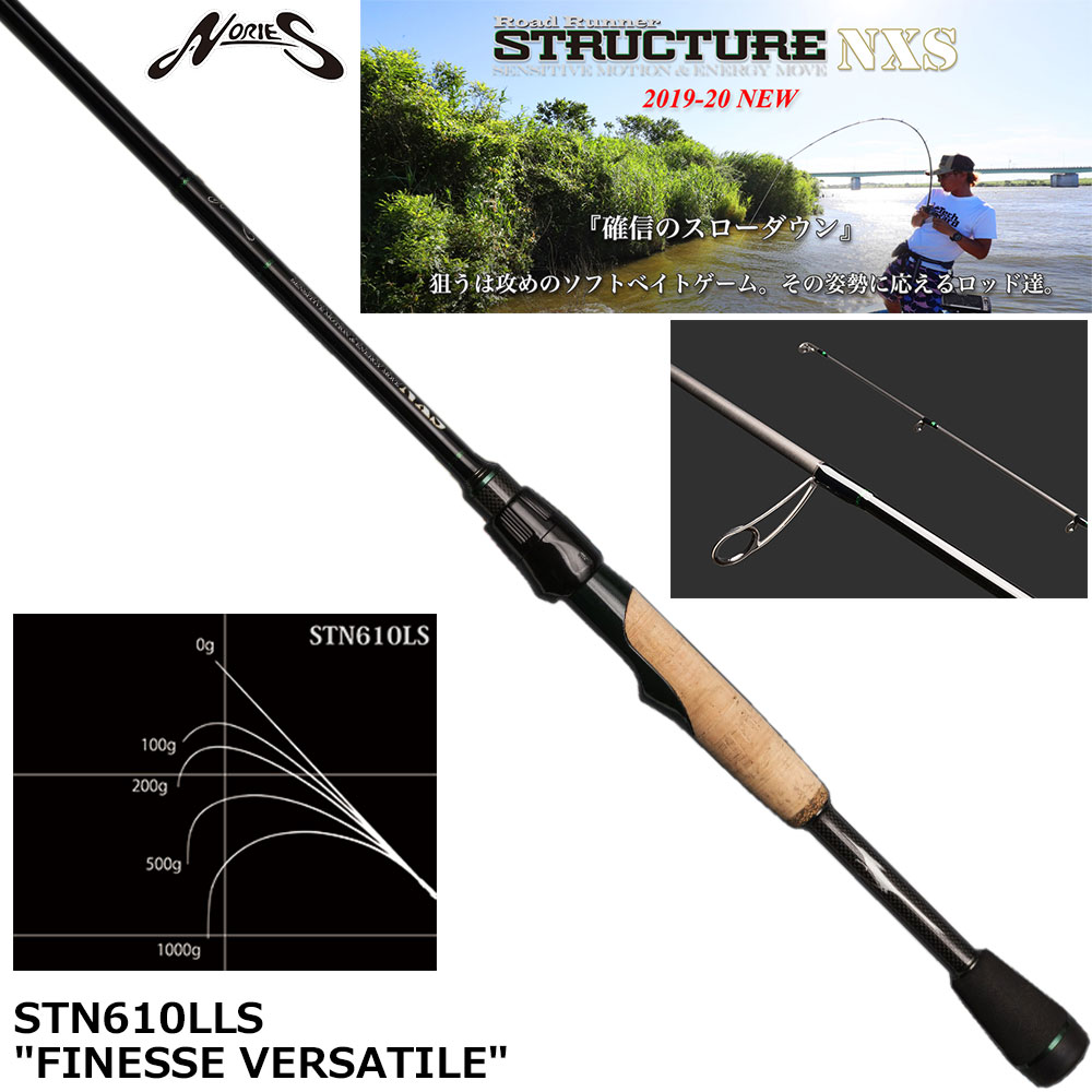 ノリーズ ロードランナー ストラクチャー ST620XLS-As ”Ultra Light