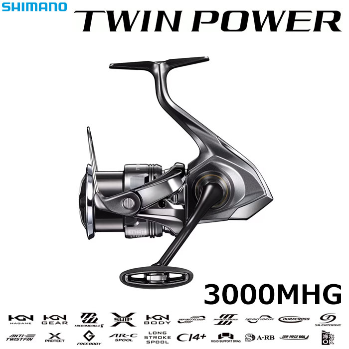 シマノ(SHIMANO) 24 ツインパワー 4000MHG ☆特別割引品 ツインパワー