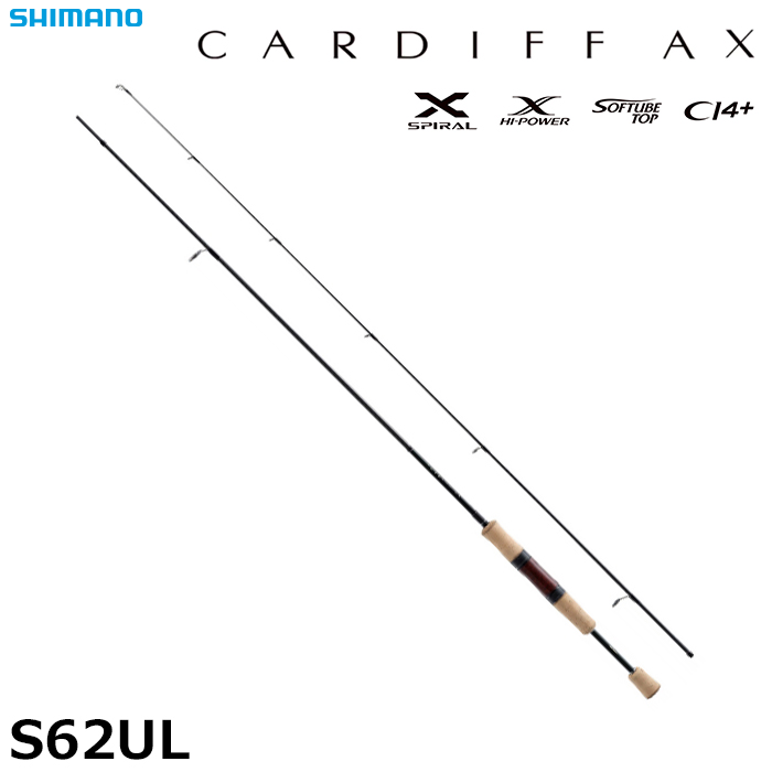 シマノ(SHIMANO) 21 カーディフ AX S62UL カーディフAX[CARDIFF AX