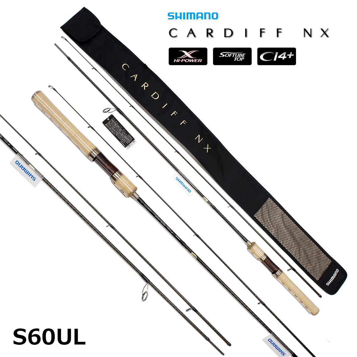 シマノ(SHIMANO) カーディフ NX S60UL ○廃番 完売しました