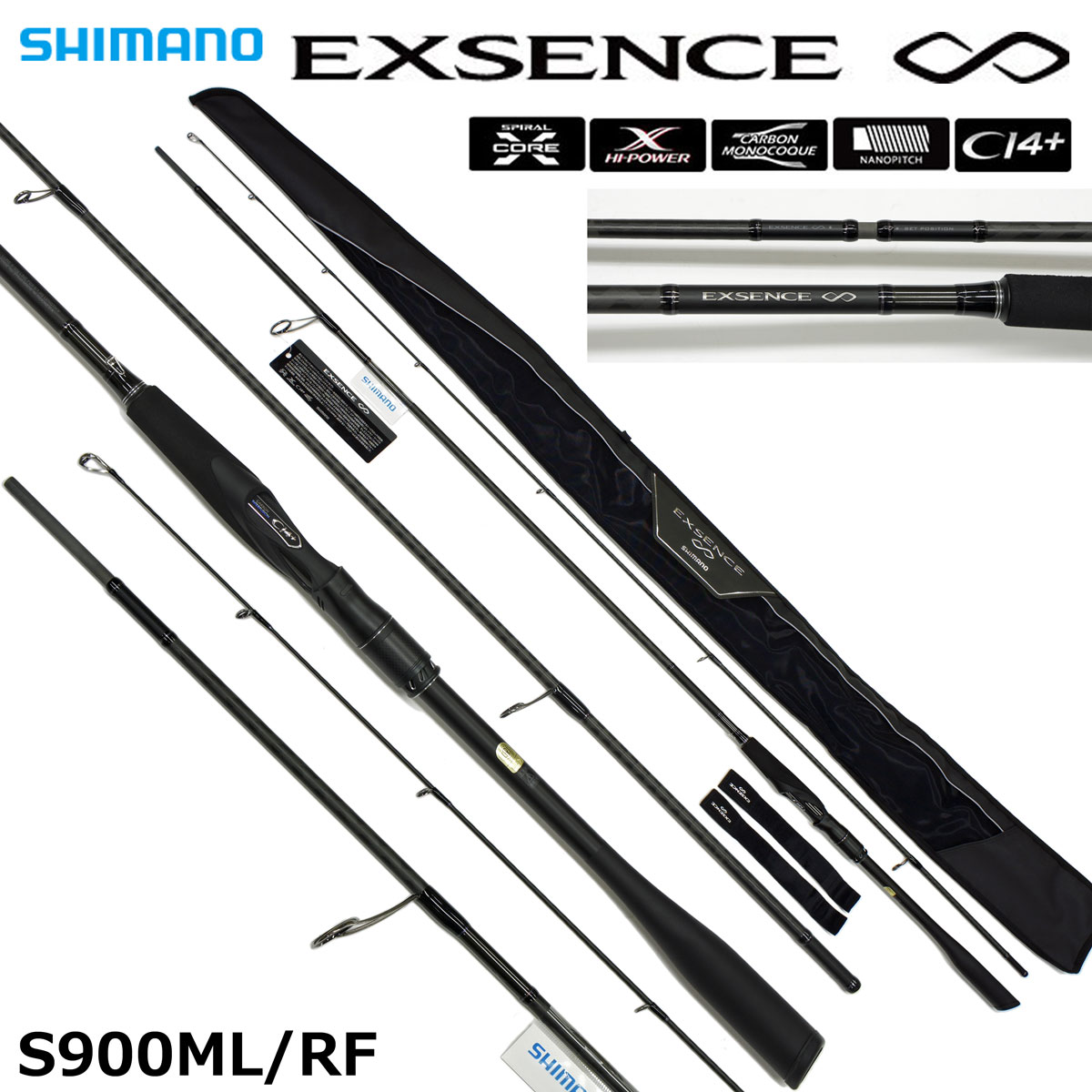 シマノ(SHIMANO) 18エクスセンス ジェノス S810ML/R エクスセンス