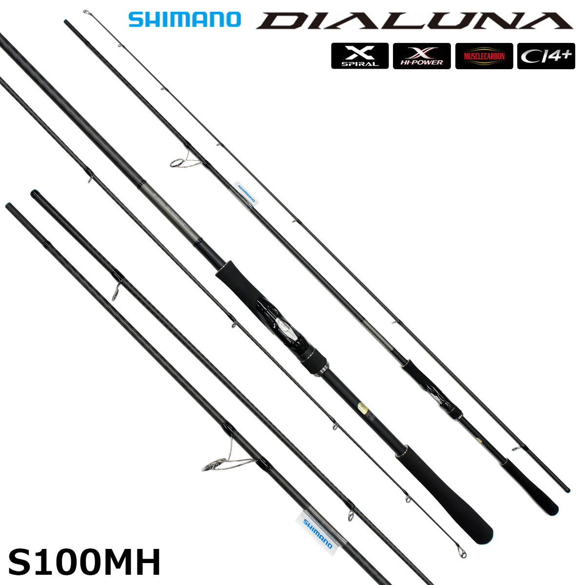 シマノ(SHIMANO) 18ディアルーナ S100MH ディアルーナ[DIALUNA] ☆NEW