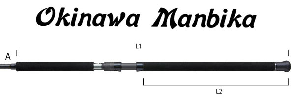 テイルウォーク オキナワマンビカ 100SSXH キャスティング ロック