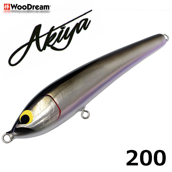ウッドリーム(WooDream) Akiya 200 ブラックバック ☆天然アワビシール