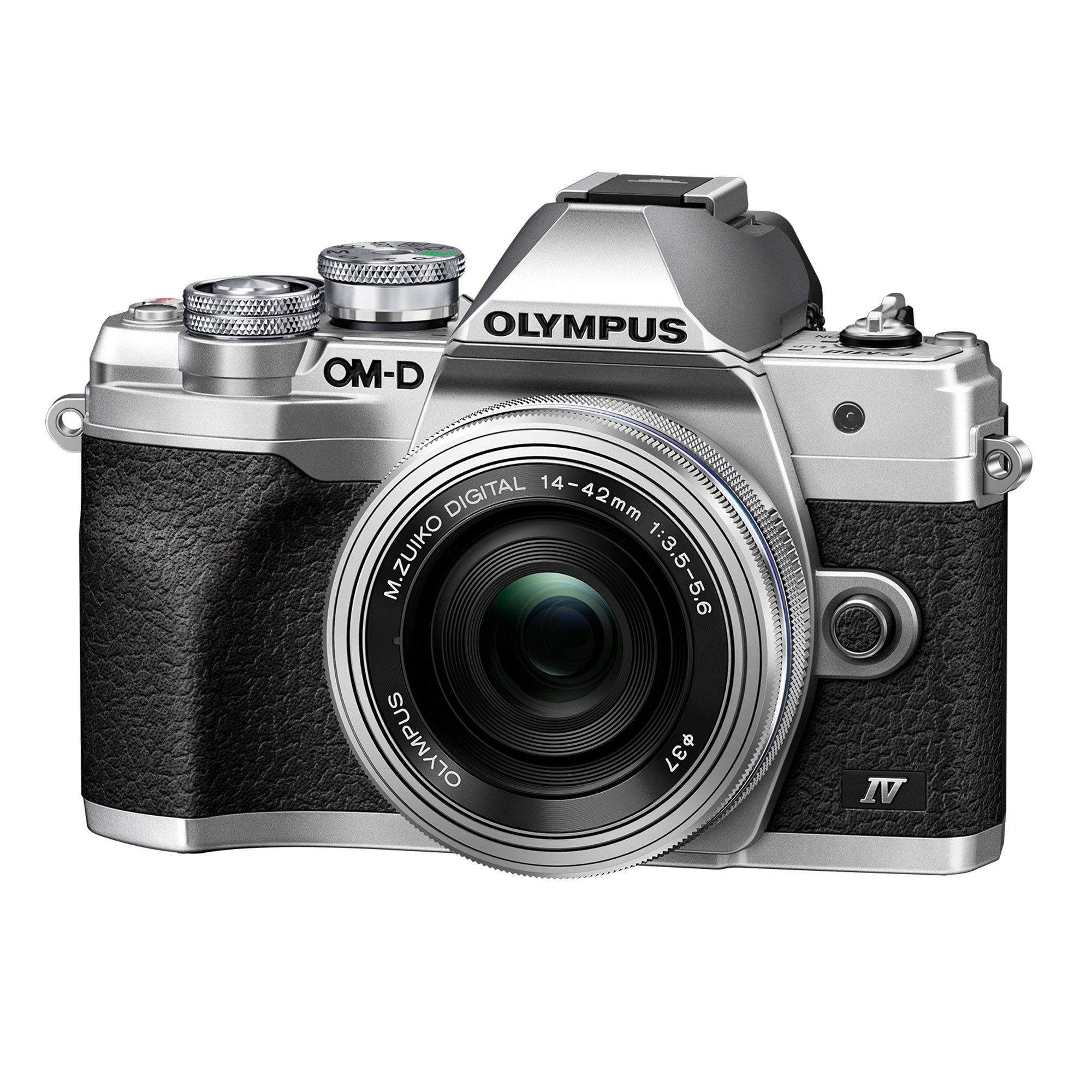 Olympus E-M10 Mark IV, 14-42mm, Silver | £749.00 - Castle Cameras