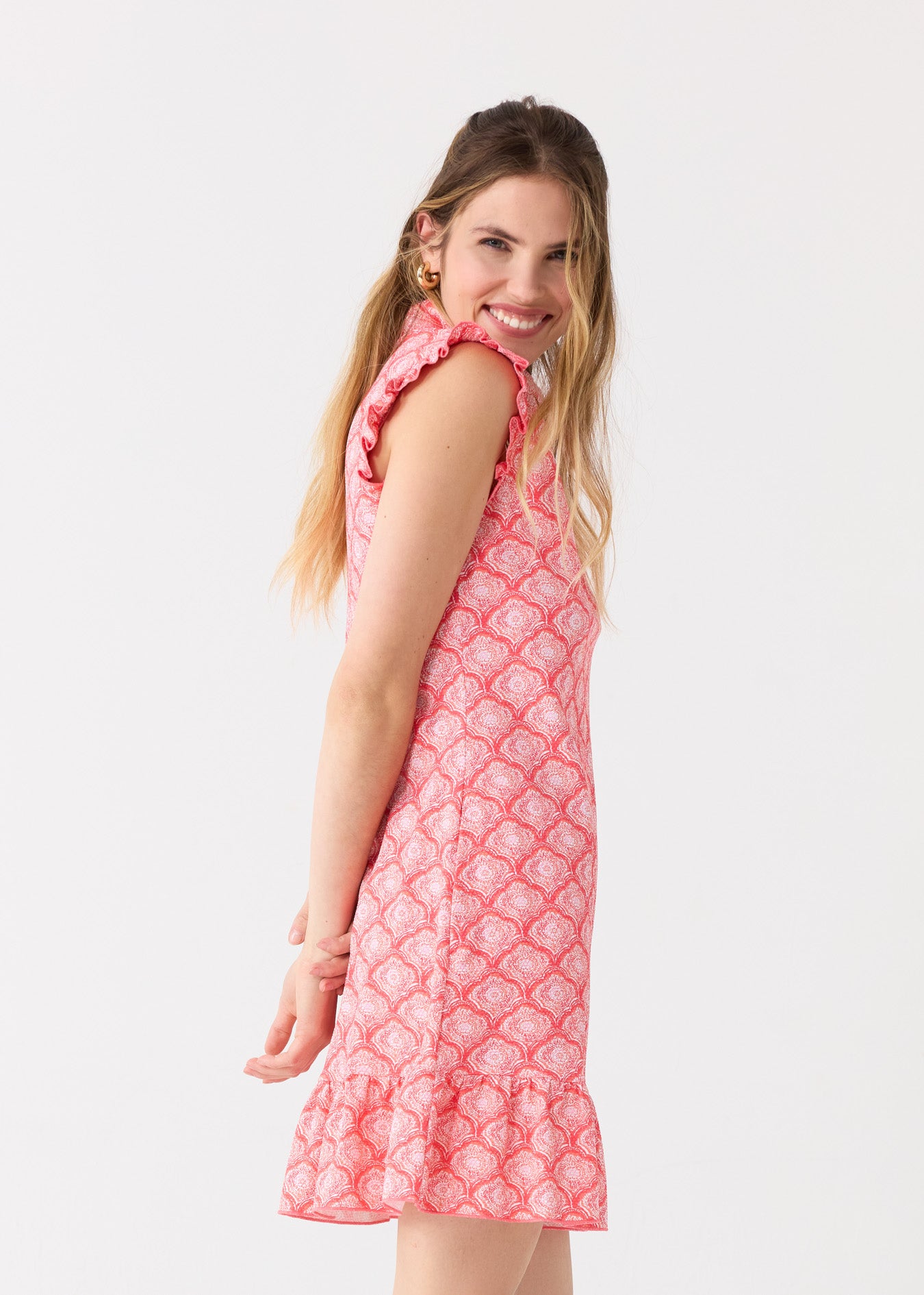 Amelia Island Sleeveless Ruffle Sport Dress | Cabana Life