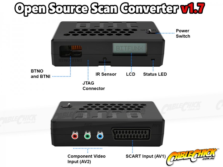 OSSC - Open Source Scan Converter (Retrogaming RGB Video Upscaler)
