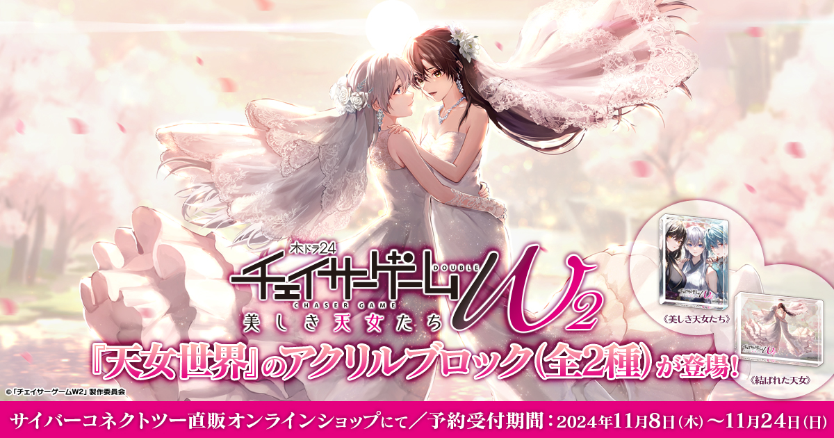 チェイサーゲームW2 美しき天女たち』ドラマに出てくる架空のゲーム