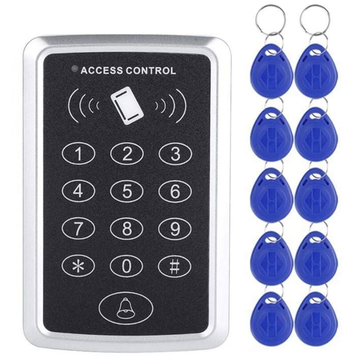 Clavier de contrôle d'accès - PZCC - RFID 125KHz - Autonome - 1000