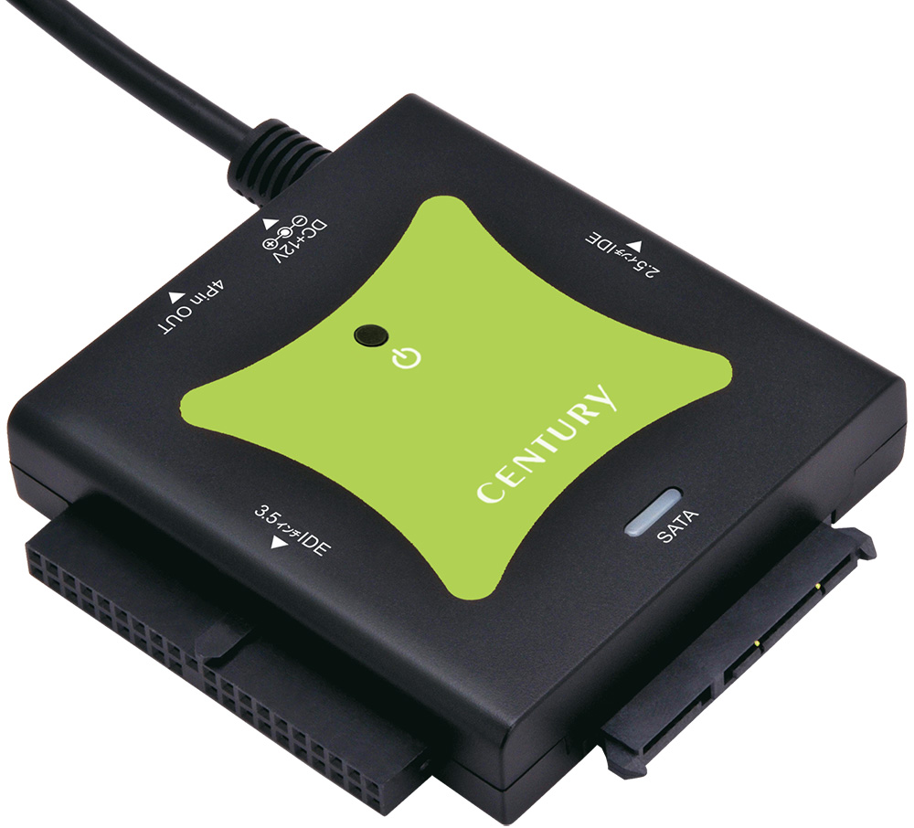 裸族の頭 IDE＋SATA USB3.2 Gen1 (CRAISU3S6G2) SATA・IDE→USB3.0変換