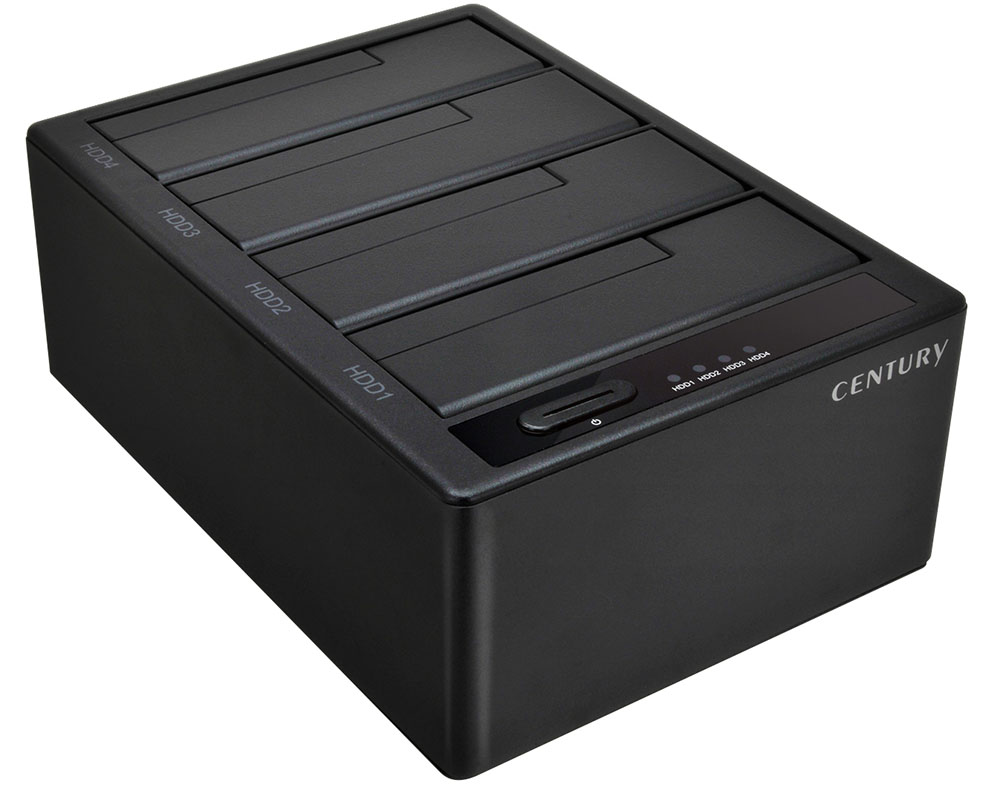 裸族のお立ち台 QUAD USB10G (CROS4U10G) ハードディスク（HDD）ケース