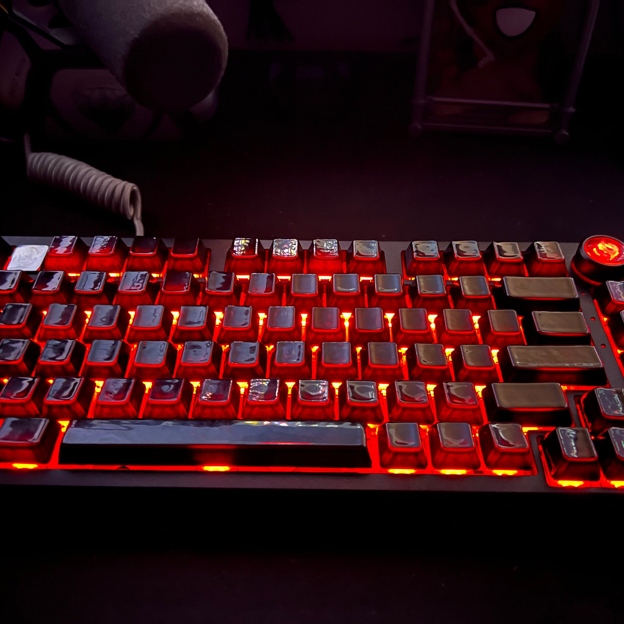 キー キャップ 黒 | Cerakey