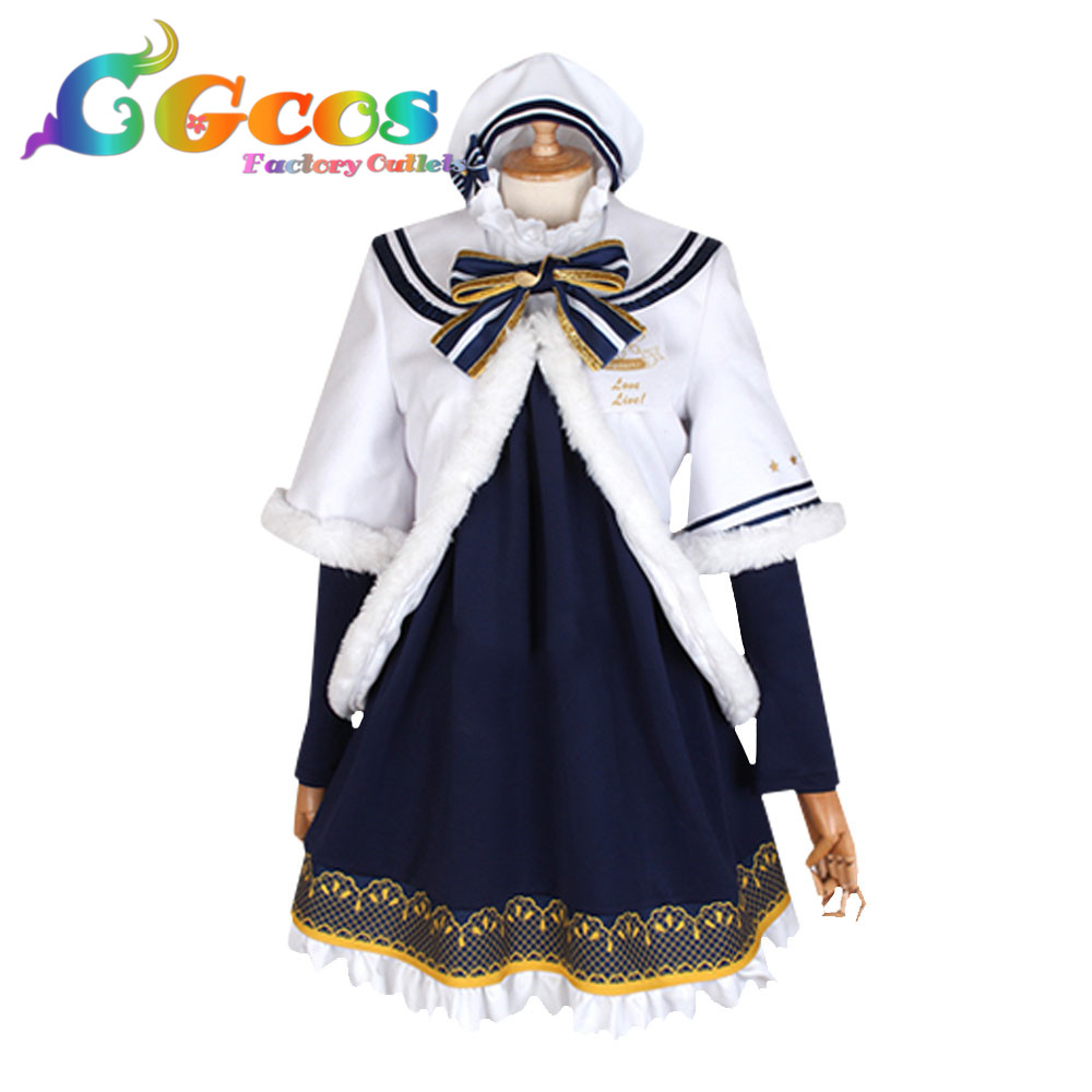 ラブライブ!サンシャイン!! アクア 国木田花丸 クリスマス編 コスプレ衣装