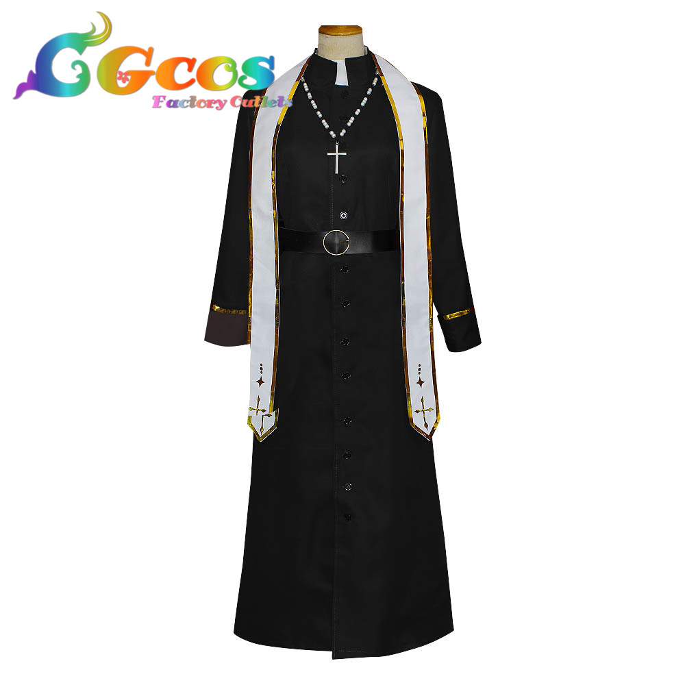 叶神父衣装コスプレ自作Sサイズ相当 VTuber にじさんじ 叶 神父衣装
