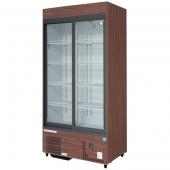 フクシマ MSS-120GHMSR|スライド扉 奥行650|リーチイン冷蔵ショー