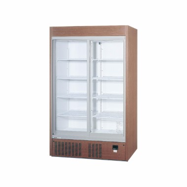 パナソニック SRM-RVZ419SM|スライド扉 奥行450|リーチイン冷蔵ショー