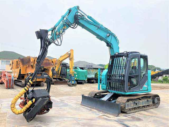 SK75SR-3F 0.25m3 林業仕様油圧ショベル｜コベルコ｜油圧ショベル