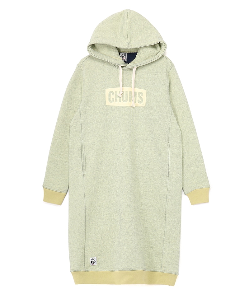 CHUMS Logo Long Parka/チャムスロゴロングパーカー(ワンピース