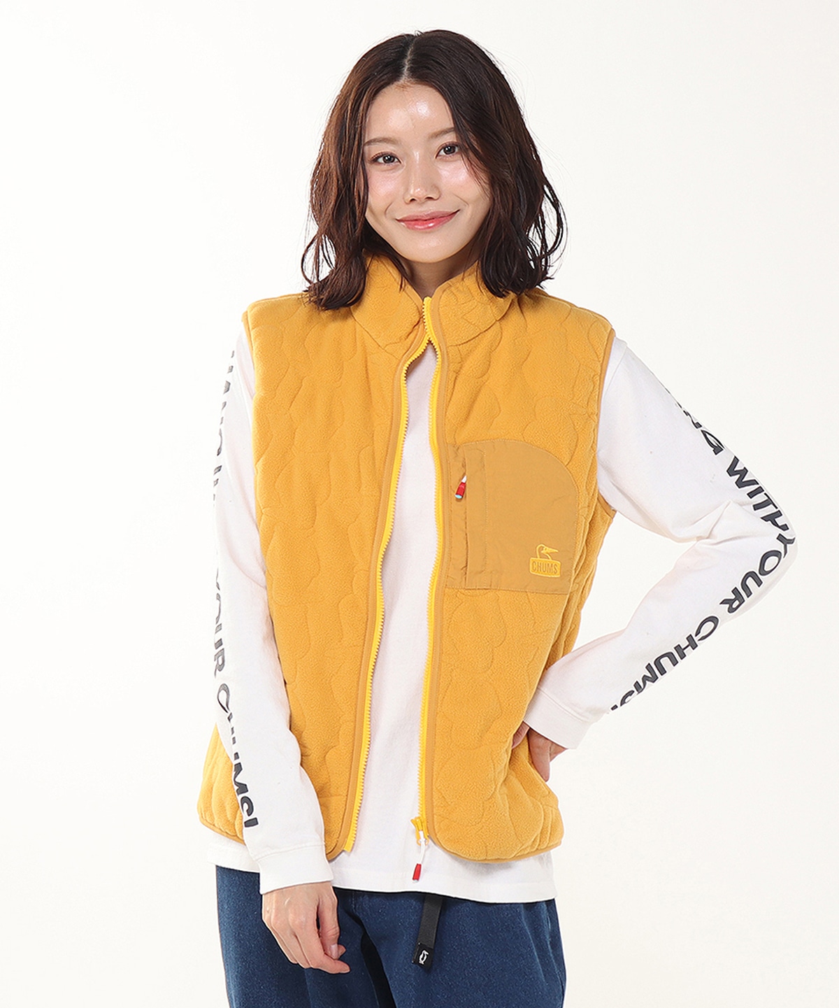 Booby Stitch Fleece Vest/ブービーステッチフリースベスト(フリース