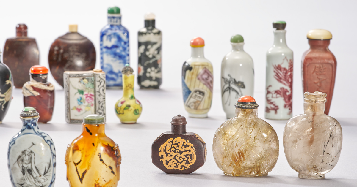 東京中央6月網絡限時拍｜壺中乾坤——日本知名鼻煙壺收藏家武田弘忠先生舊藏