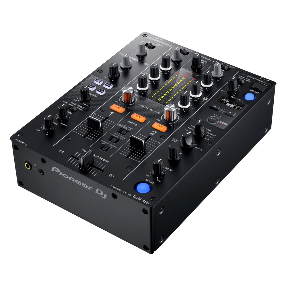 Pioneer DJ DJM-450 DJミキサー(クラブ常設機の基本機能・操作性を踏襲