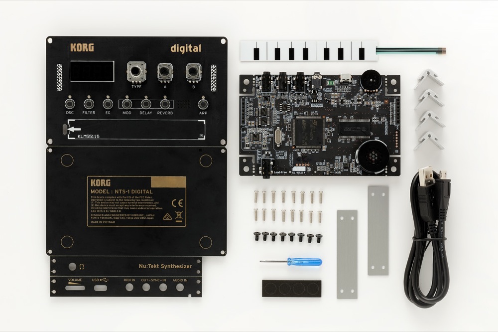 Nu:Tekt NTS-1 digital KIT DIYシンセキット(はんだ付けなしで組み立て