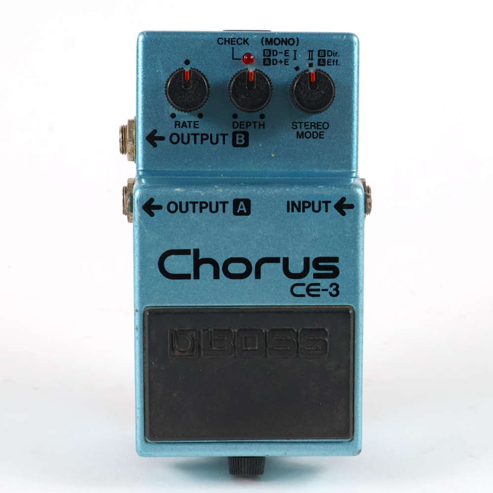 中古】 コーラス エフェクター BOSS CE-3 Chorus Made in JAPAN ギター