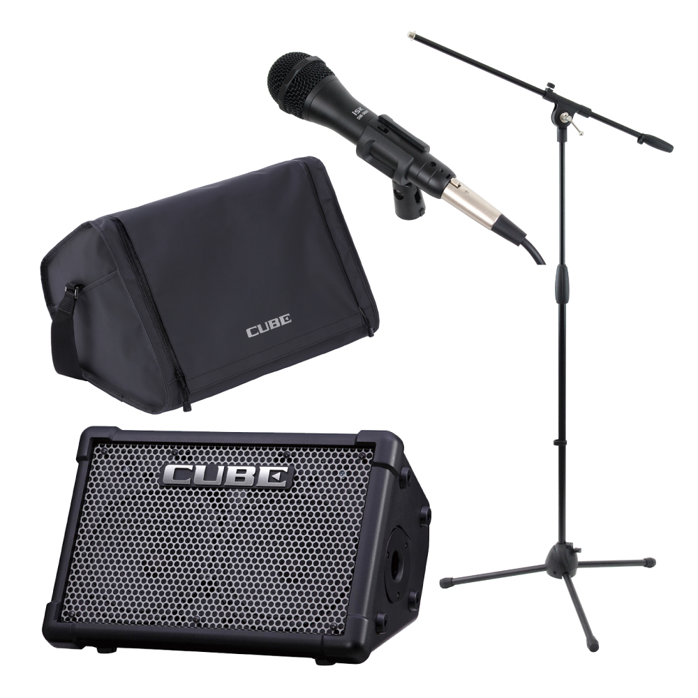 ローランド ROLAND CUBE Street EX BK ステレオ ポータブルアンプ 専用