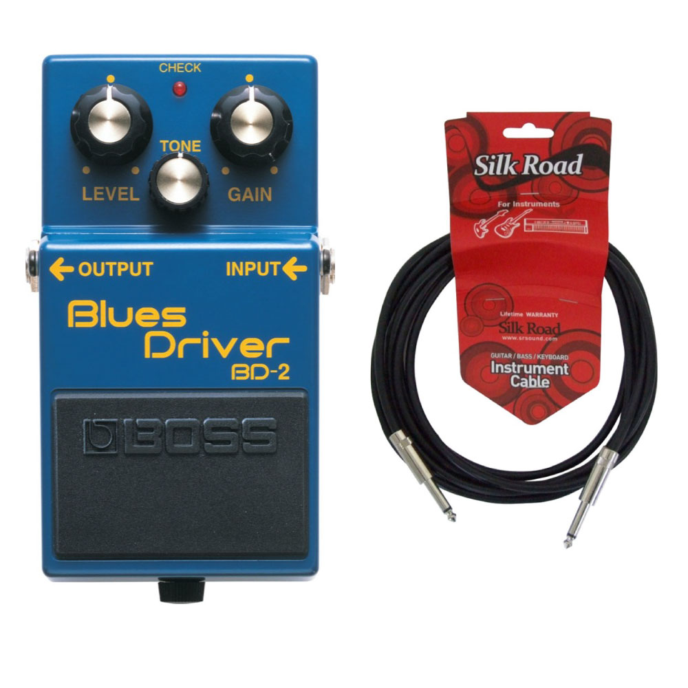 BOSS BD-2 Blues Driver 3Mシールドケーブル付き オーバードライブ