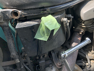 ショベルのオイルキャップが飛ぶ – 茅ヶ崎日記