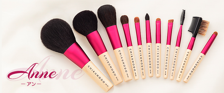 チークブラシ：AN-3｜竹宝堂（ちくほうどう）熊野筆・化粧筆・メイクブラシ