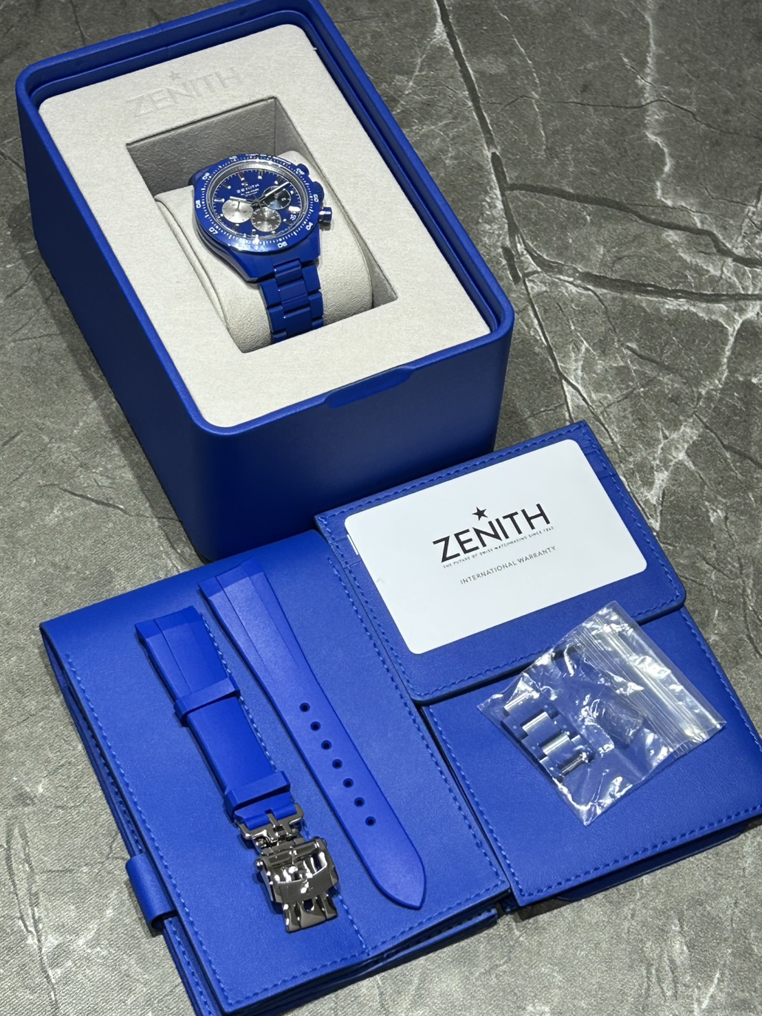 160本限定】ZENITH(ゼニス) クロノマスタースポーツ 160th