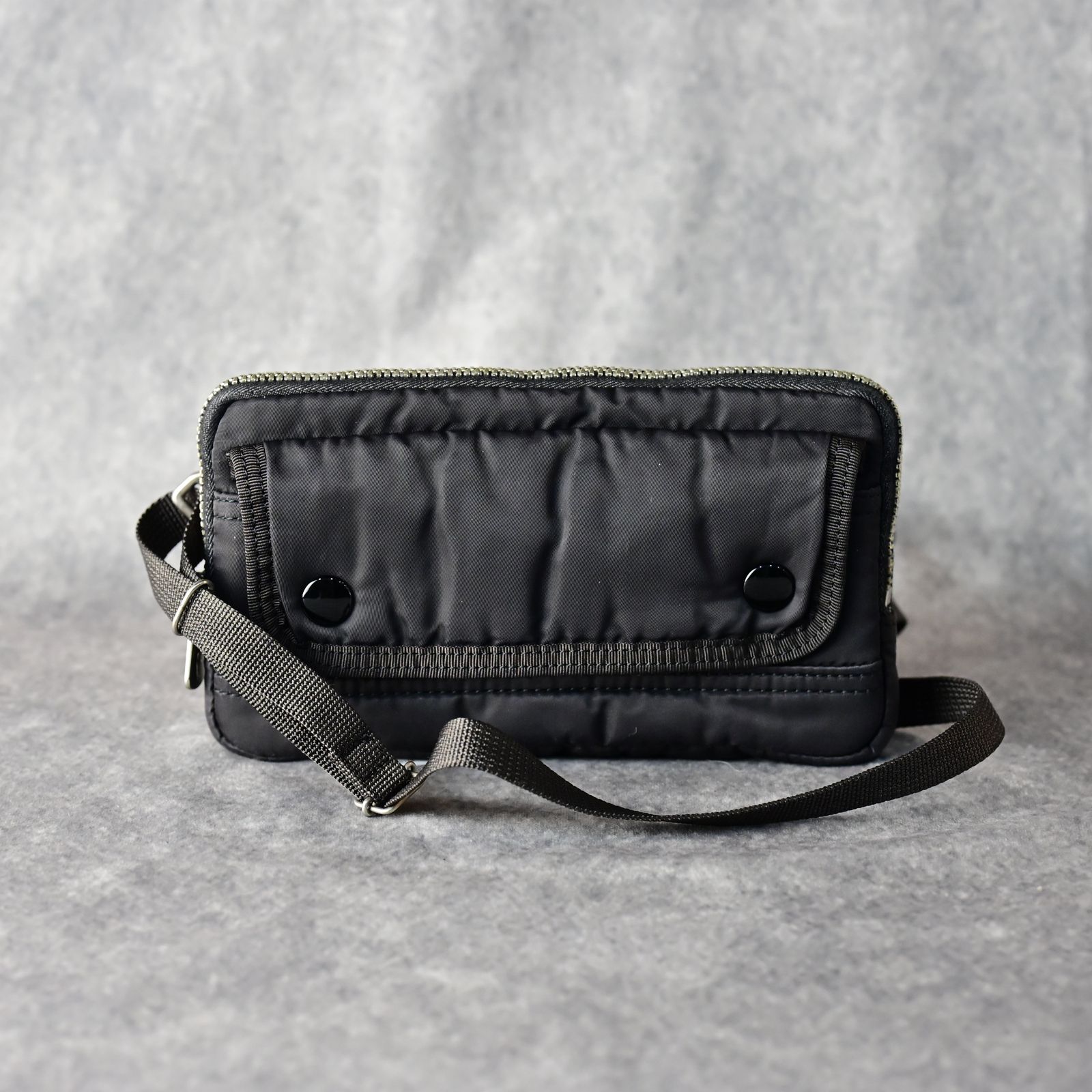 Porter Classic - SUPER NYLON WALLET POUCH (BLACK) | スーパー