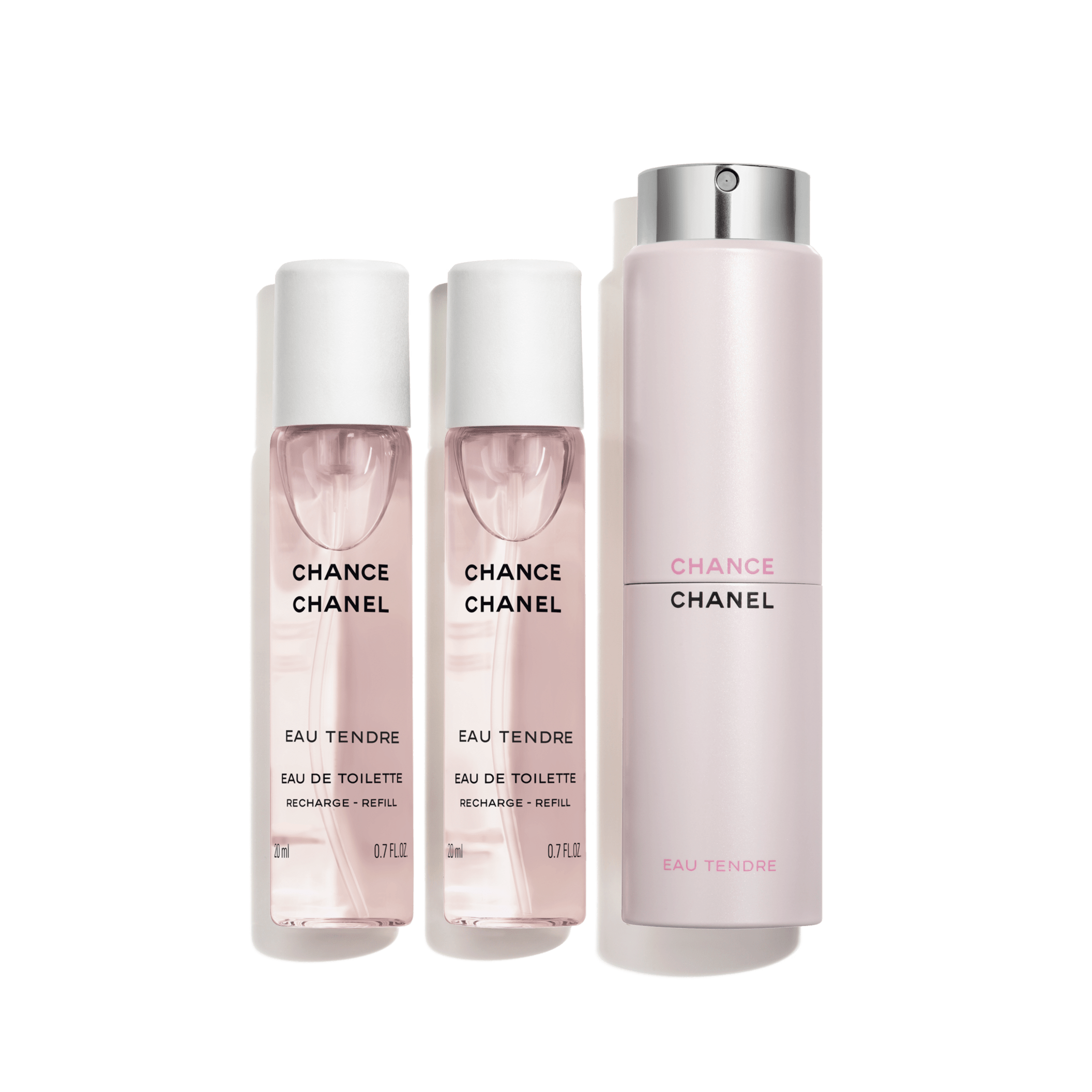 CHANCE EAU TENDRE Eau de Toilette Twist and Spray (EDT) - 3x0.7 FL