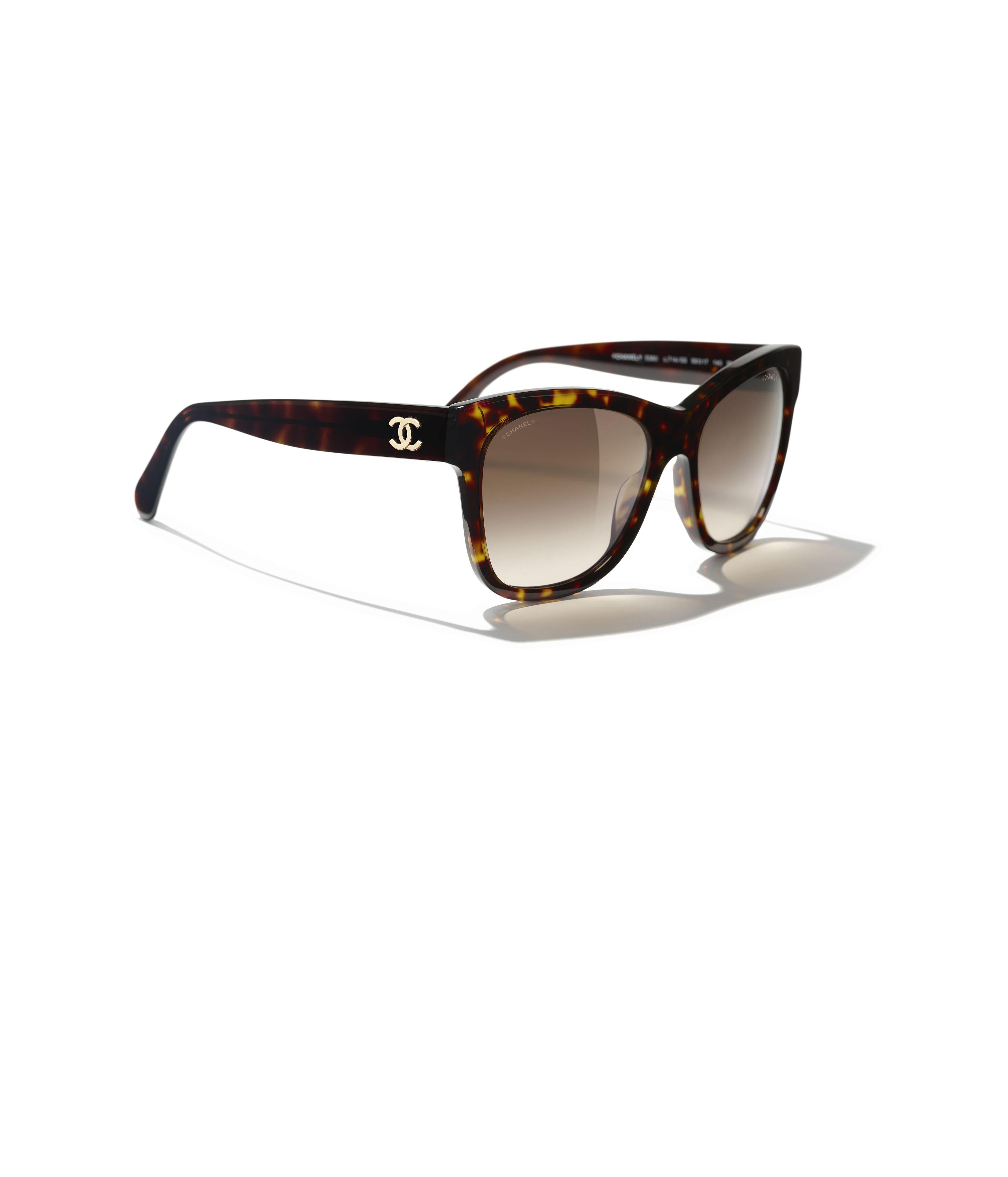 CHANEL サングラス: スクエア シェイプ サングラス, アセテート 5380