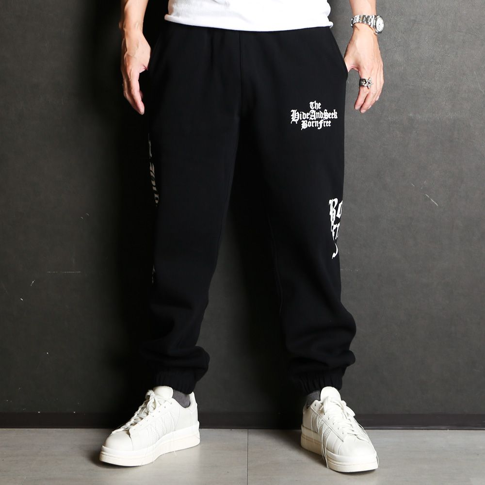 HideandSeek - The H&S Sweat Pant - BLK / スウェットパンツ / HP