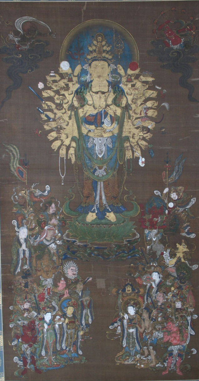 小田原市 | 絵画・本源寺の千手観音二十八部衆像