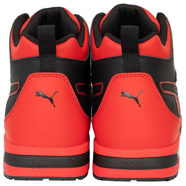 PUMA 安全靴 63.215.0 スイッチバック レッド ディスクミッド — シザいもん