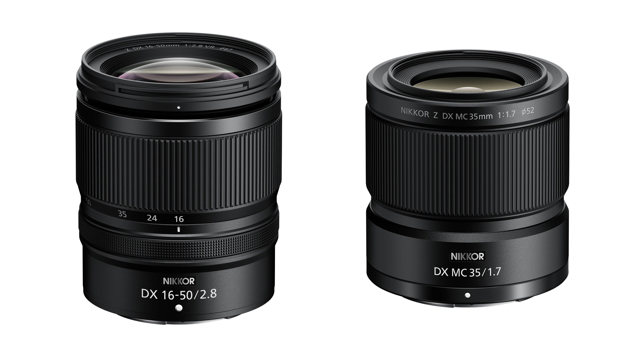 ニコンがNIKKOR Z DX 16–50mm f/2.8 VR ズームレンズと35mm f/1.7単