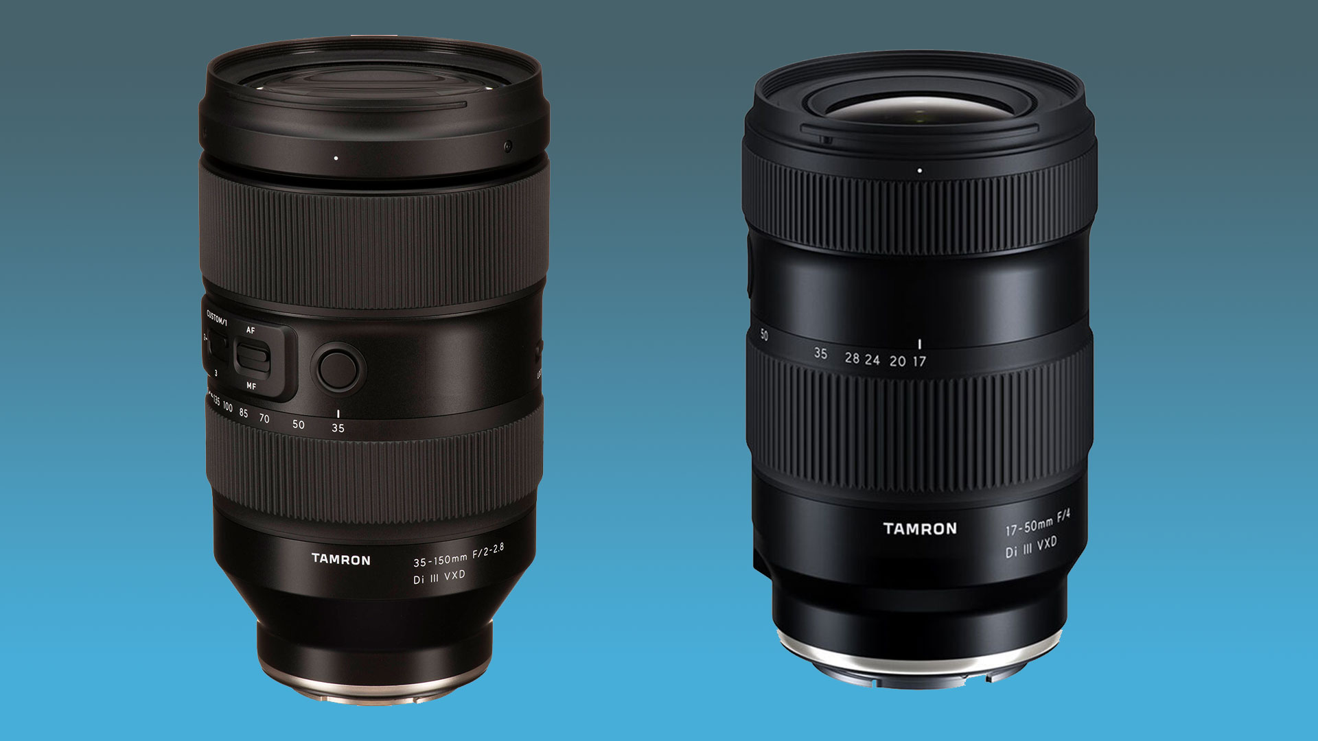 タムロンが、ニコンZ用35-150mm F2-2.8とソニーE用17-50mm F4を発表