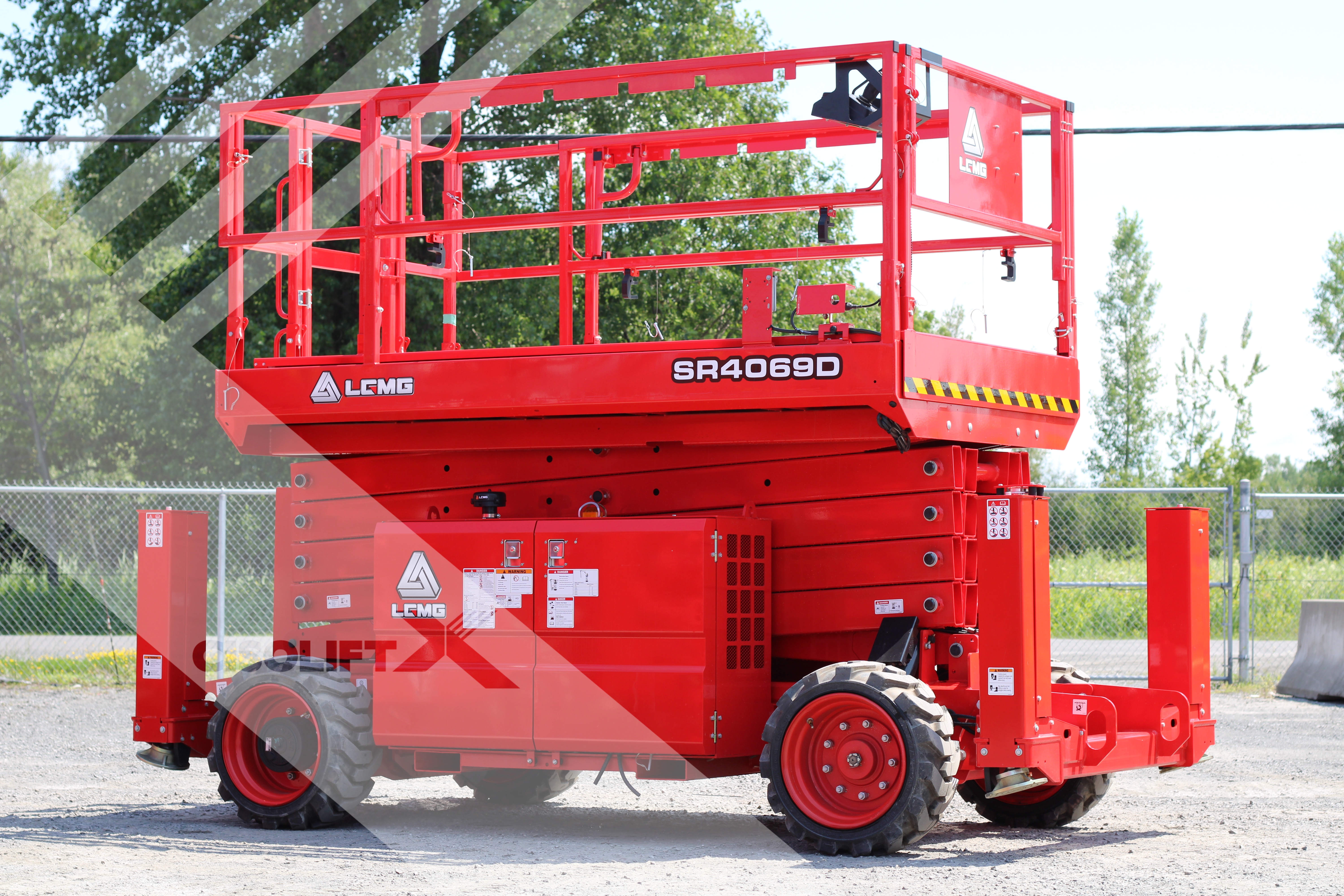 Scissor lift new electric LGMG SR3369E