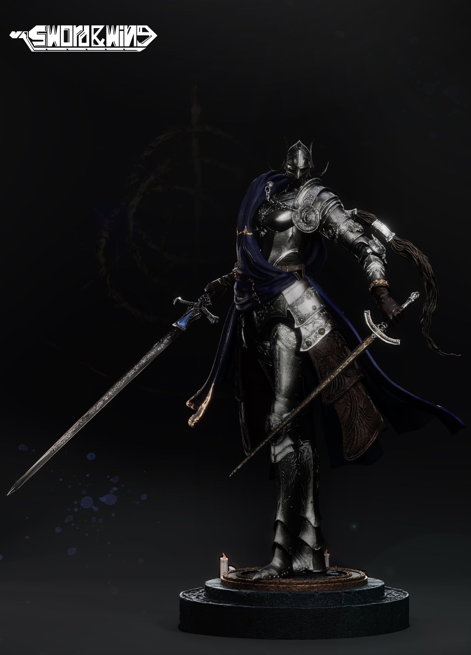 Elden Ring Sword x Wing Studio Rellana Resin Statue – ClubHouse