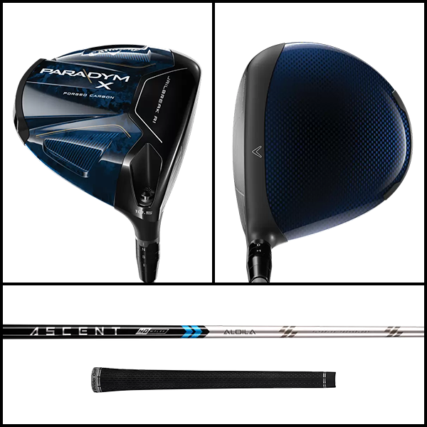 Callaway Paradym X (right-handed, senior flex) - Clublender