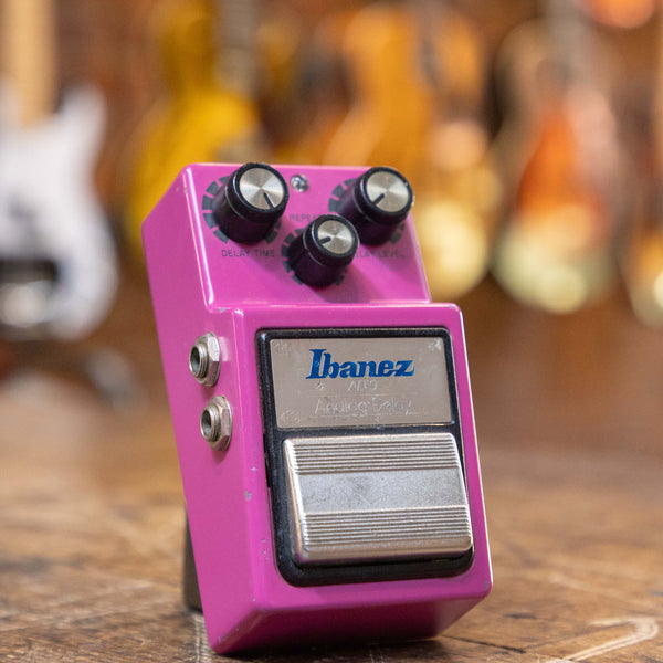 1983 Ibanez AD-9 Analog Delay Pedal - Hot Pink – Clingan Guitars